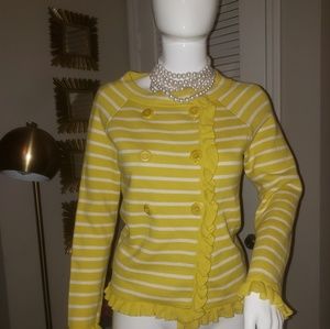 J.CREW sweater jacket sz S RN77388
